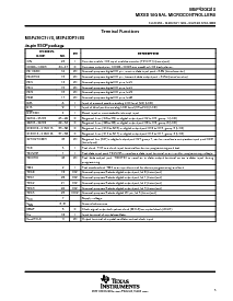 浏览型号MSP430X31X的Datasheet PDF文件第5页