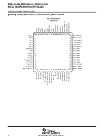 浏览型号MSP430F148IPM的Datasheet PDF文件第4页