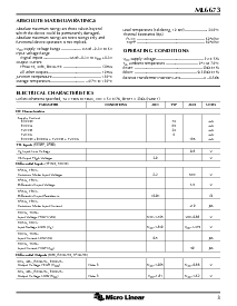 浏览型号ML6673CH的Datasheet PDF文件第3页