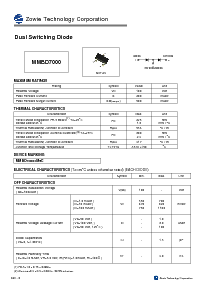 浏览型号MMBD7000-7的Datasheet PDF文件第1页