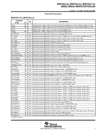 浏览型号MSP430F133IPM的Datasheet PDF文件第7页