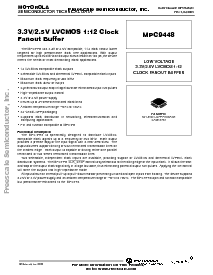 浏览型号MPC9448的Datasheet PDF文件第1页