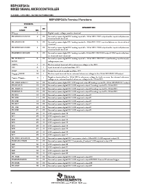 浏览型号MSP430FG437IPN的Datasheet PDF文件第4页