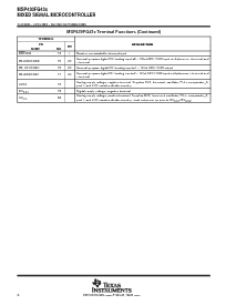 浏览型号MSP430FG437IPN的Datasheet PDF文件第6页