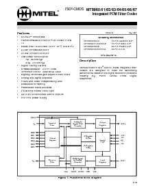 浏览型号MT8966AS的Datasheet PDF文件第1页