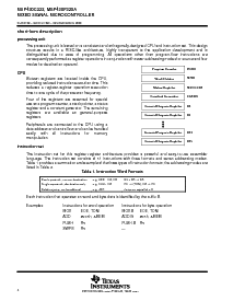 浏览型号MSP430P325的Datasheet PDF文件第4页