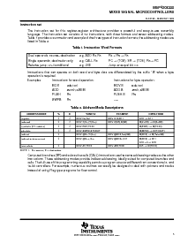 浏览型号MSP430P337的Datasheet PDF文件第5页