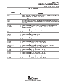 浏览型号MSP430x415的Datasheet PDF文件第5页