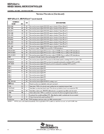 浏览型号MSP430x415的Datasheet PDF文件第8页