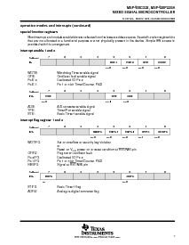 浏览型号MSP430P325PG的Datasheet PDF文件第7页