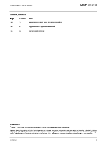 浏览型号MSP34X1G的Datasheet PDF文件第5页