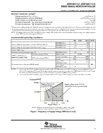 浏览型号MSP430F1111AIRGE的Datasheet PDF文件第13页