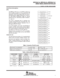 浏览型号MSP430F149IPM的Datasheet PDF文件第11页