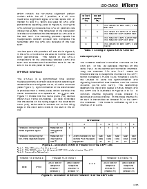 浏览型号MT8979AC的Datasheet PDF文件第5页