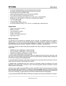 浏览型号MT90869的Datasheet PDF文件第2页