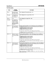 浏览型号MT90869的Datasheet PDF文件第5页