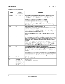 浏览型号MT90869的Datasheet PDF文件第8页