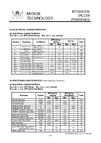 浏览型号MTV24C08的Datasheet PDF文件第8页