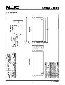 浏览型号MX23L4000TI-20的Datasheet PDF文件第5页