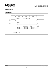 浏览型号MX23L8100MC-12的Datasheet PDF文件第4页