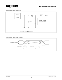 浏览型号MX27C2000API-90的Datasheet PDF文件第5页