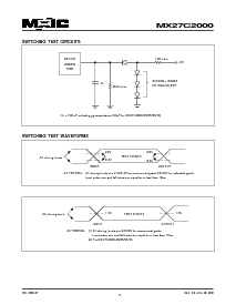 浏览型号MX27C2000TC-45的Datasheet PDF文件第5页