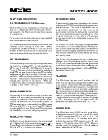 浏览型号MX27L4000TC-20的Datasheet PDF文件第2页
