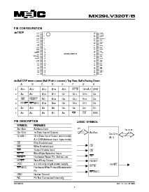 浏览型号MX29LV320TXEC-12的Datasheet PDF文件第3页