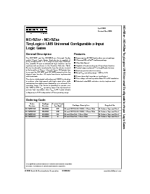 浏览型号NC7SZ57P6X的Datasheet PDF文件第1页