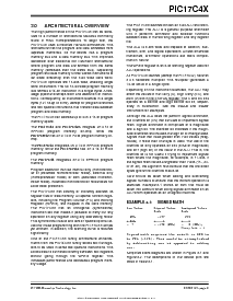 浏览型号PIC17CR42-25I/JW的Datasheet PDF文件第9页