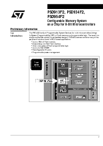 浏览型号PSD913F3V-B-90B81的Datasheet PDF文件第5页
