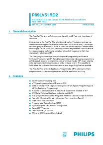 浏览型号P89LV51RD2的Datasheet PDF文件第1页