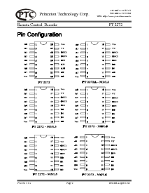 浏览型号PT2272-L5-S18的Datasheet PDF文件第2页