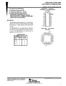 浏览型号SN74ALS688NSR的Datasheet PDF文件第1页