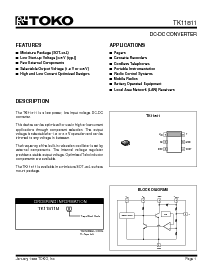 浏览型号TK11811MTL的Datasheet PDF文件第1页