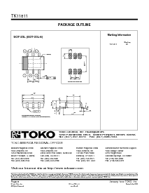 浏览型号TK11811MTL的Datasheet PDF文件第8页