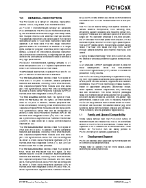 浏览型号PIC16C65-10/PQ的Datasheet PDF文件第5页