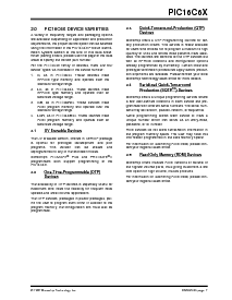 浏览型号PIC16C65-10/PQ的Datasheet PDF文件第7页