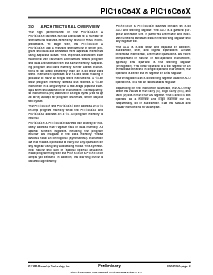 浏览型号PIC16C662-10E/SO的Datasheet PDF文件第9页