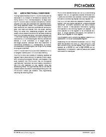 浏览型号PIC16LC923-08I/CL的Datasheet PDF文件第9页