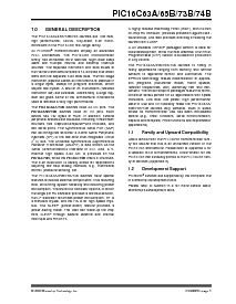 浏览型号PIC16C74B-04/PQ的Datasheet PDF文件第5页