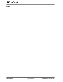 浏览型号PIC16CR620A-20E/SO的Datasheet PDF文件第8页