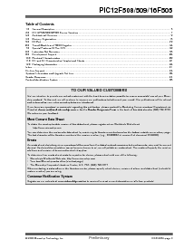 浏览型号PIC16F505TI/SLG的Datasheet PDF文件第5页