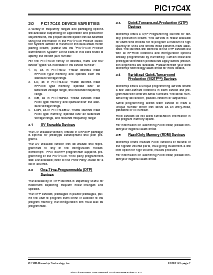 浏览型号PIC17CR42-25I/P的Datasheet PDF文件第7页