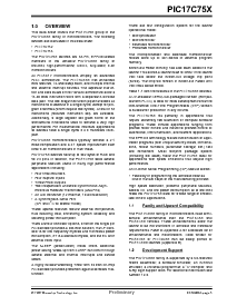 浏览型号PIC17LC756-25I/P的Datasheet PDF文件第5页