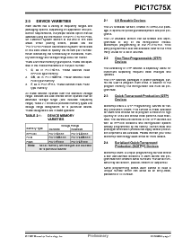 浏览型号PIC17LC756-25I/P的Datasheet PDF文件第7页