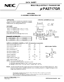 浏览型号UPA2717GR的Datasheet PDF文件第1页