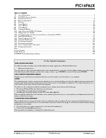 浏览型号PIC16LF628T-20I/SO的Datasheet PDF文件第3页