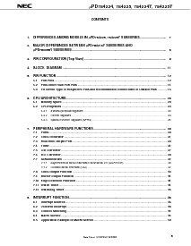 浏览型号UPD784225YGC的Datasheet PDF文件第5页