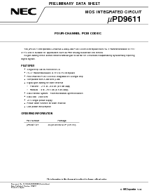 浏览型号UPD9611的Datasheet PDF文件第1页